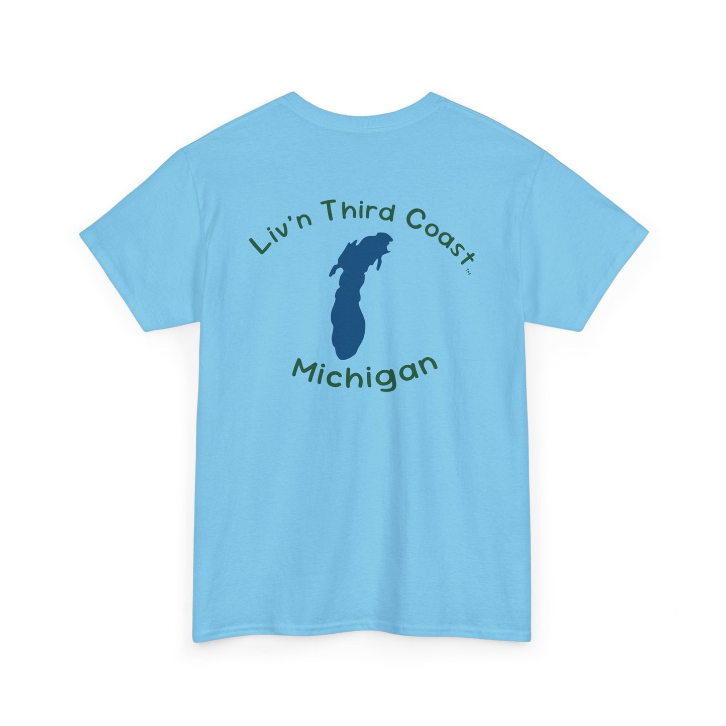 My Coast Collection Lake Michigan Unisex Heavy Cotton Tee