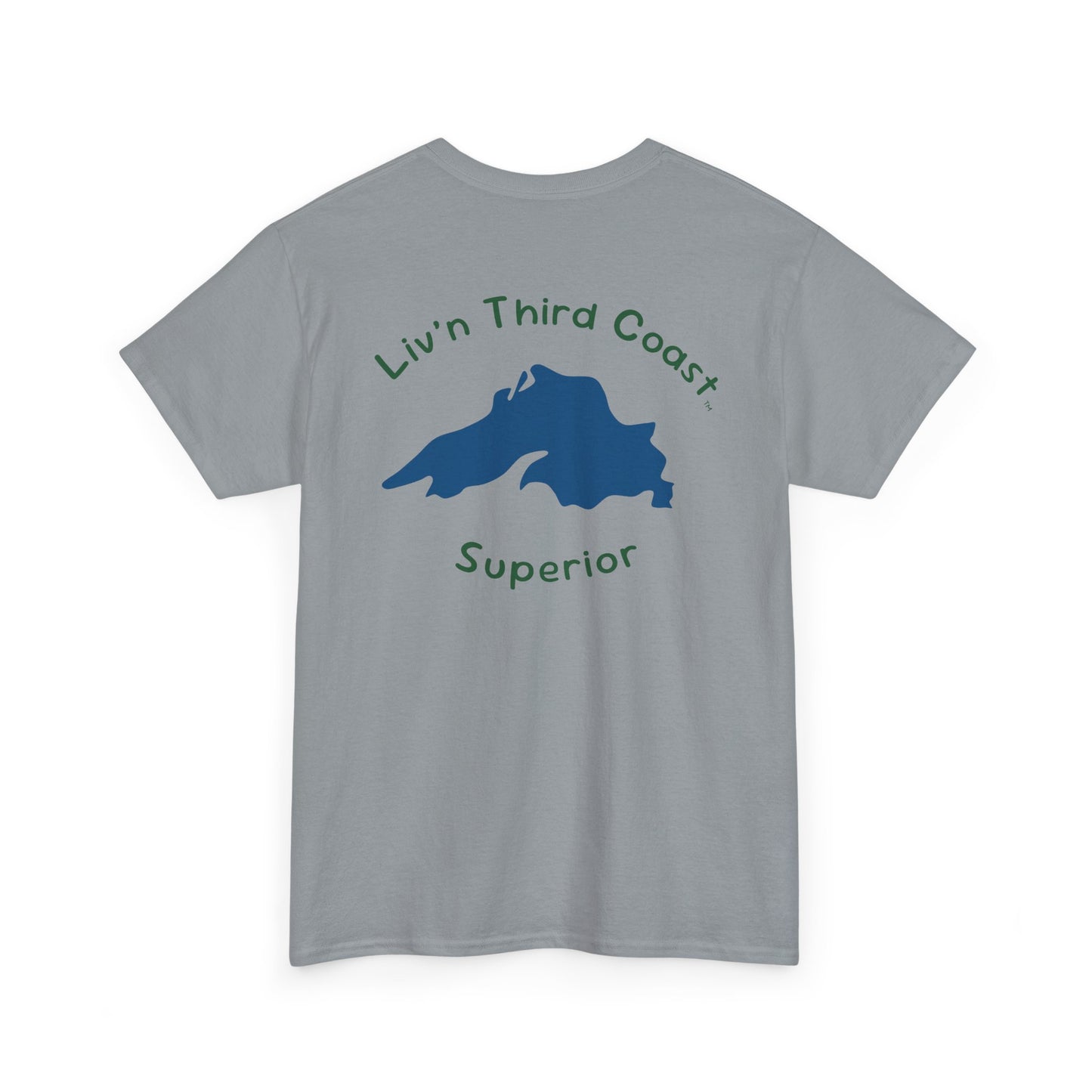 My Coast Collection Lake Superior Unisex Heavy Cotton Tee