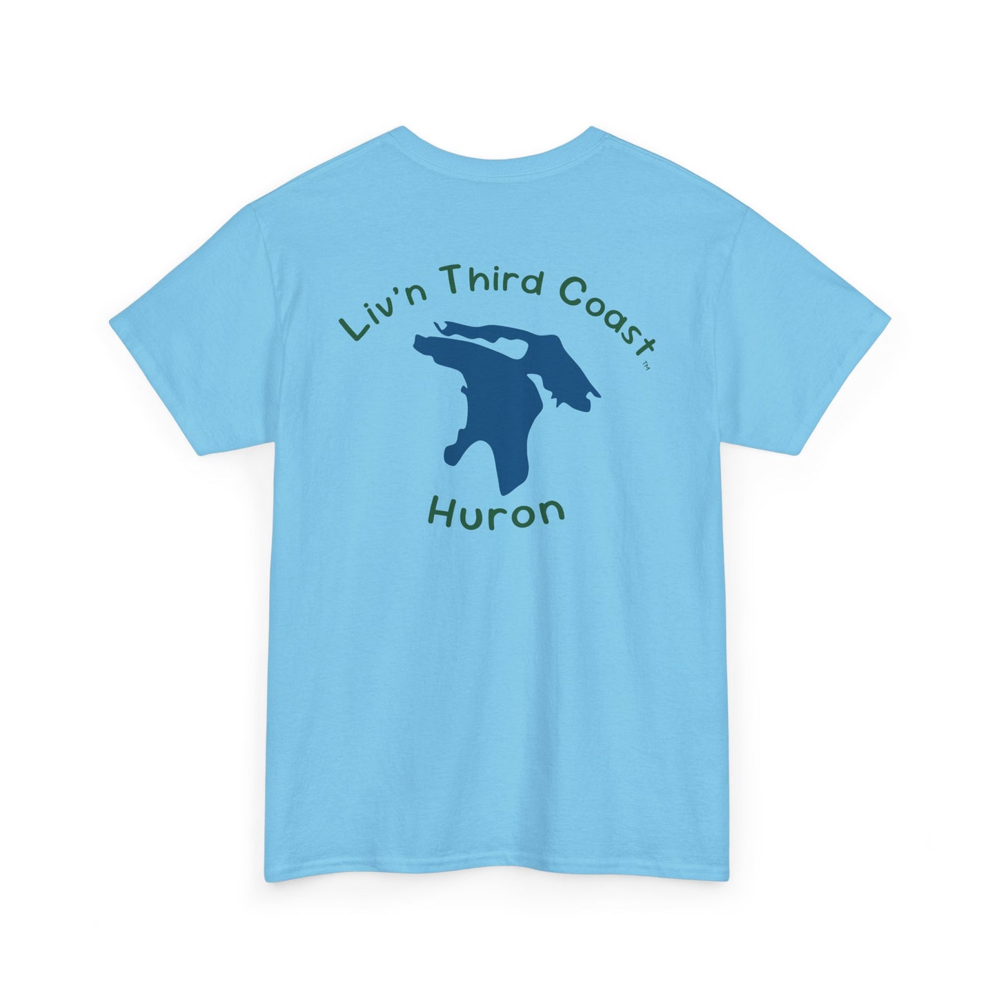 My Coast Collection Lake Huron Unisex Heavy Cotton Tee