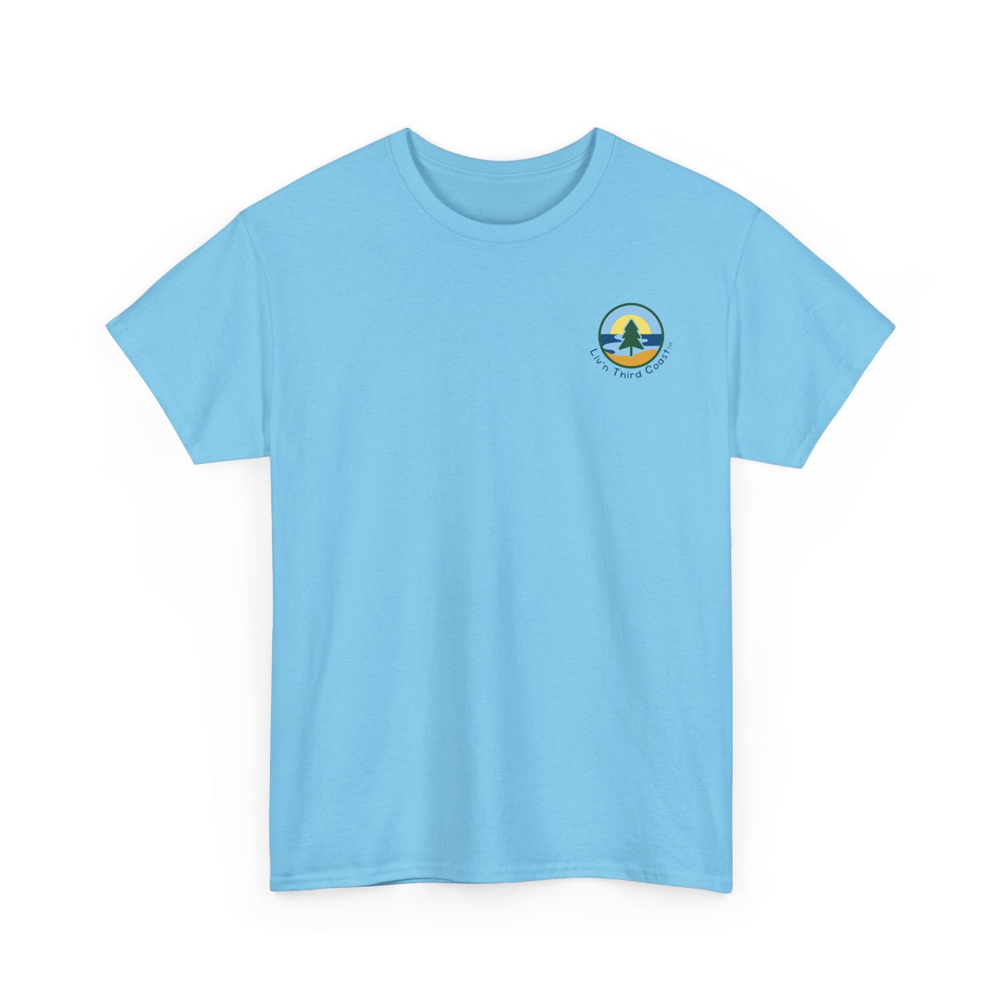 My Coast Collection Lake Michigan Unisex Heavy Cotton Tee