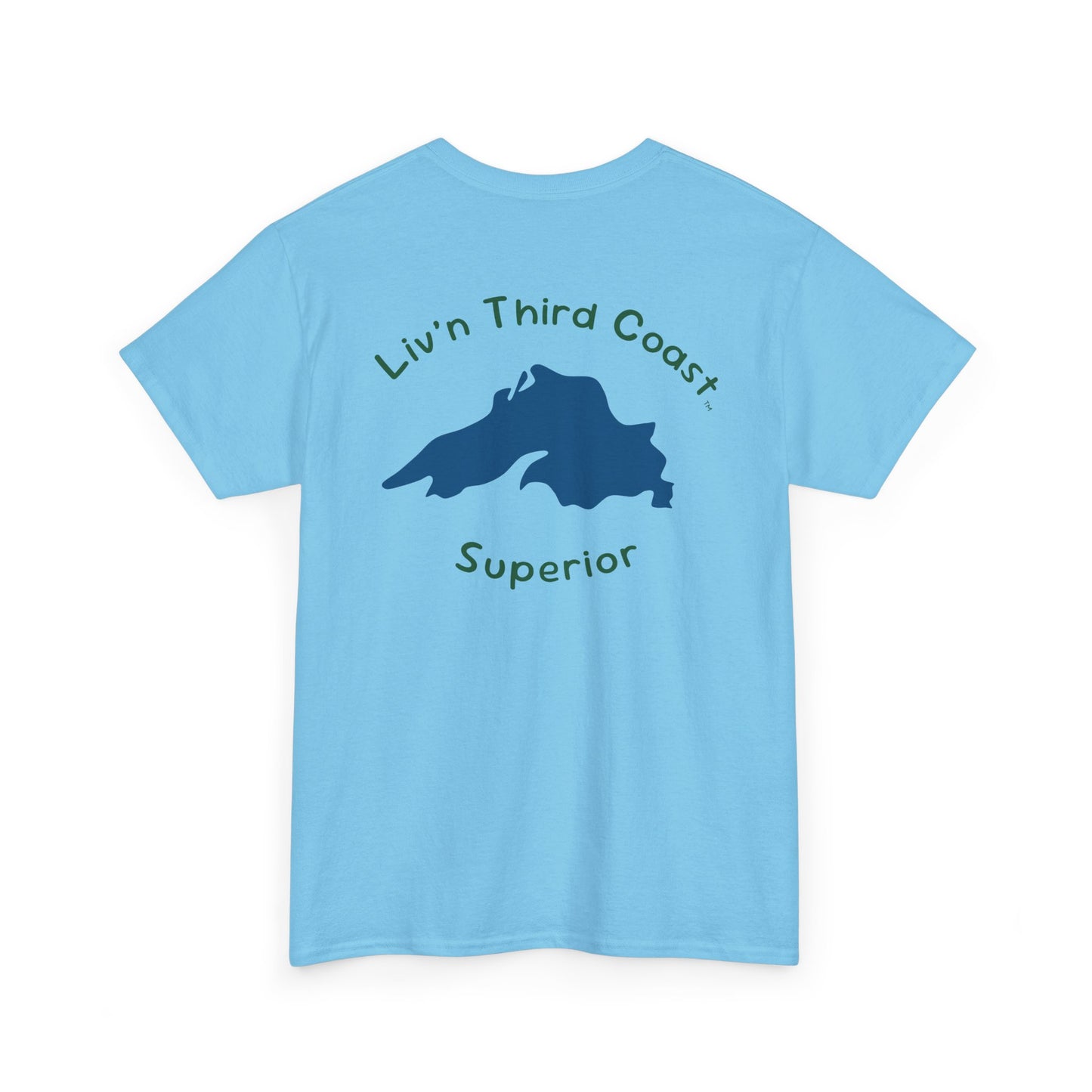 My Coast Collection Lake Superior Unisex Heavy Cotton Tee