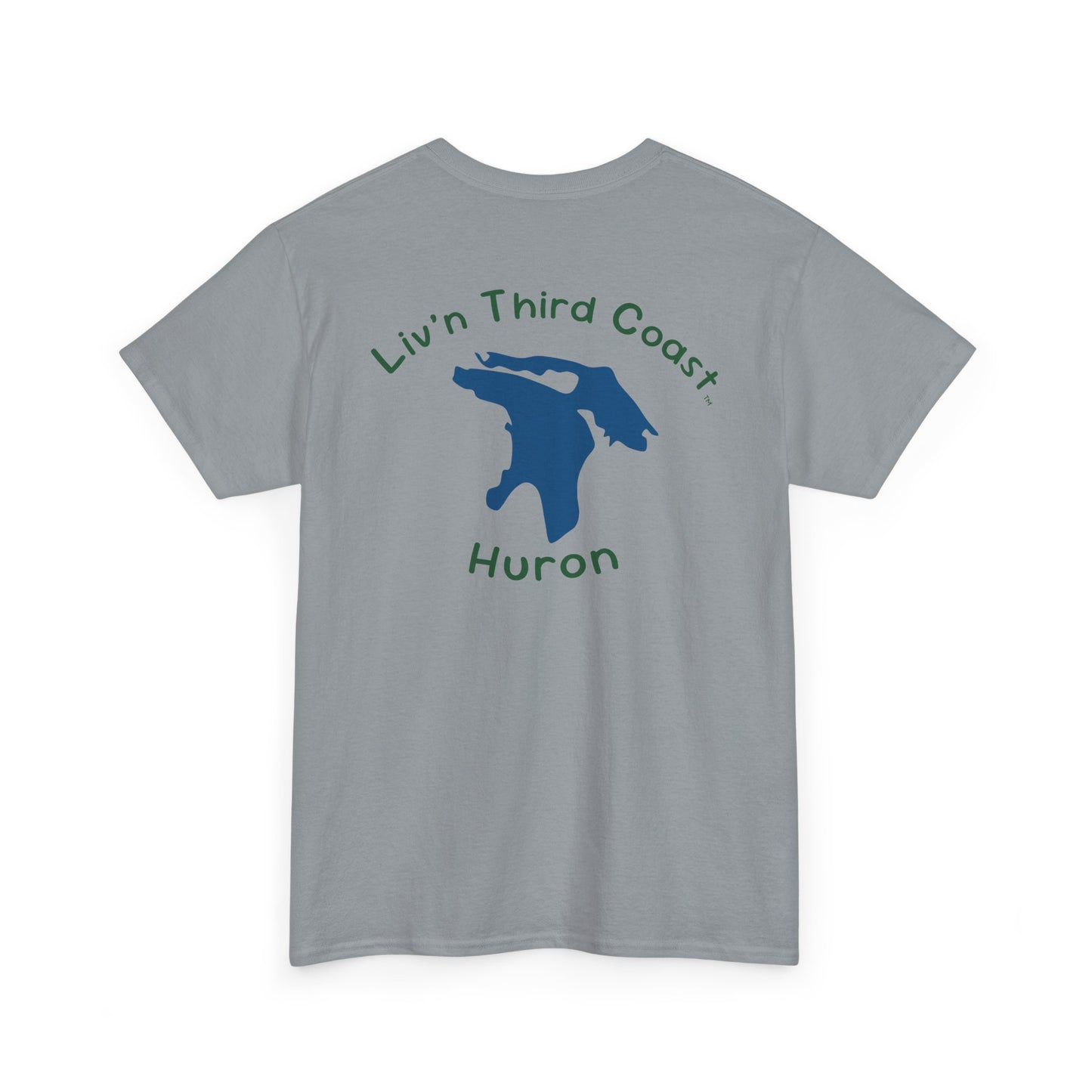 My Coast Collection Lake Huron Unisex Heavy Cotton Tee