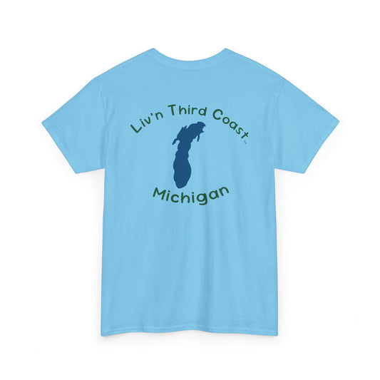 My Coast Collection Lake Michigan Unisex Heavy Cotton Tee